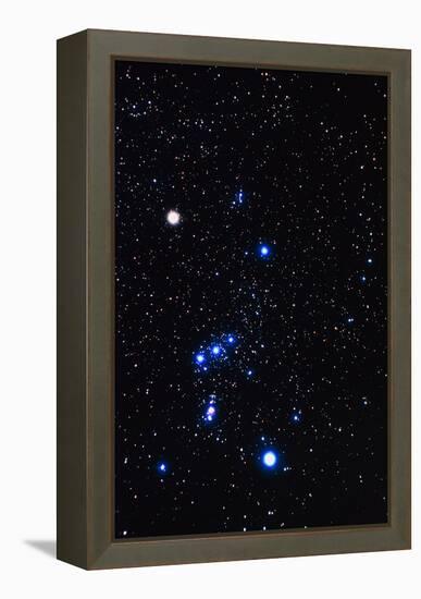 Constellation of Orion with Halo Effect-John Sanford-Framed Premier Image Canvas
