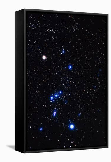 Constellation of Orion with Halo Effect-John Sanford-Framed Premier Image Canvas