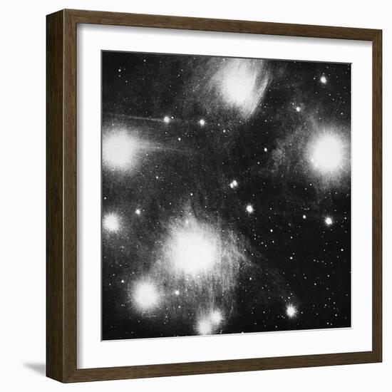 Constellation of the Pleiades (Seven Sister), 1908-null-Framed Giclee Print