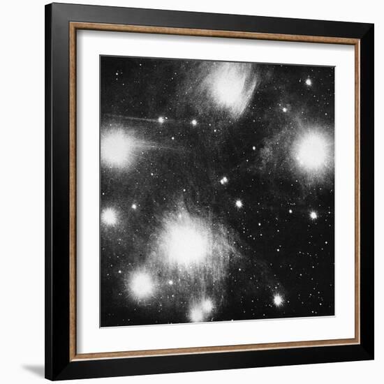 Constellation of the Pleiades (Seven Sister), 1908-null-Framed Giclee Print