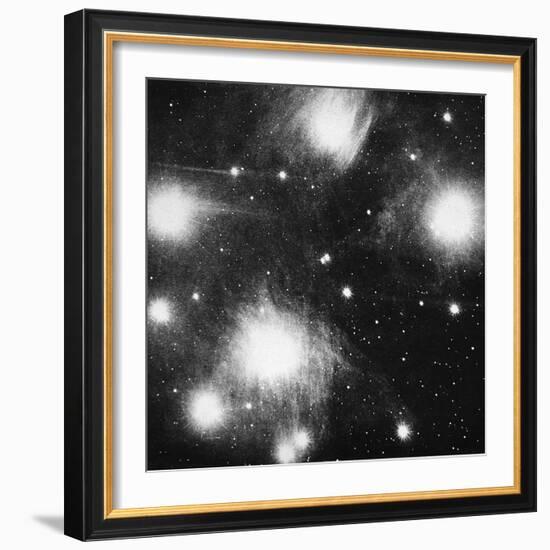 Constellation of the Pleiades (Seven Sister), 1908-null-Framed Giclee Print