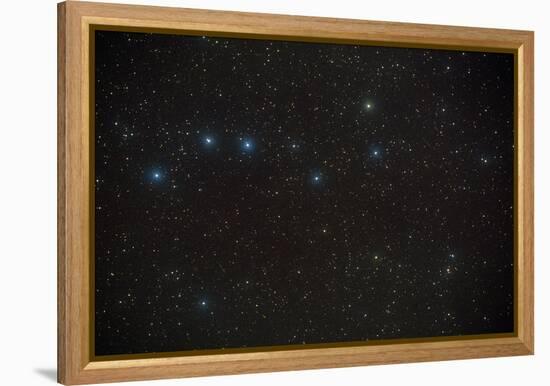 Constellation of Ursa Major, the Great Bear.-Pekka Parviainen-Framed Premier Image Canvas