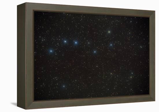 Constellation of Ursa Major, the Great Bear.-Pekka Parviainen-Framed Premier Image Canvas