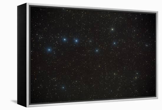 Constellation of Ursa Major, the Great Bear.-Pekka Parviainen-Framed Premier Image Canvas