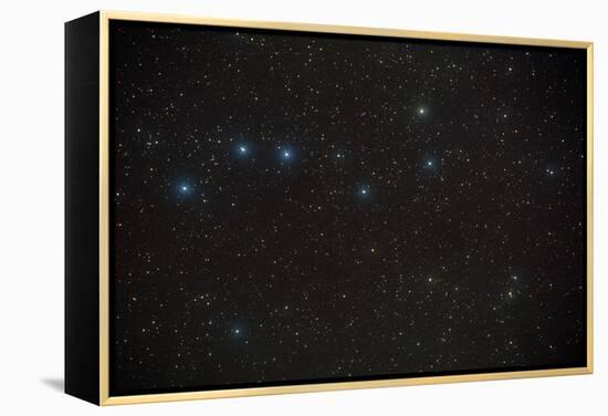 Constellation of Ursa Major, the Great Bear.-Pekka Parviainen-Framed Premier Image Canvas