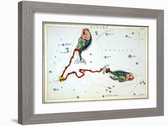 Constellation: Pisces-Sidney Hall-Framed Giclee Print