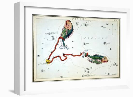 Constellation: Pisces-Sidney Hall-Framed Giclee Print