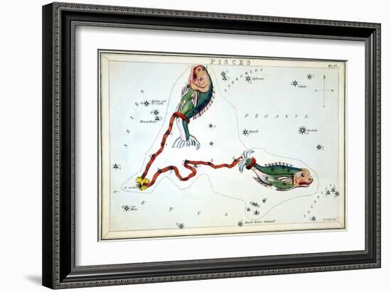 Constellation: Pisces-Sidney Hall-Framed Giclee Print