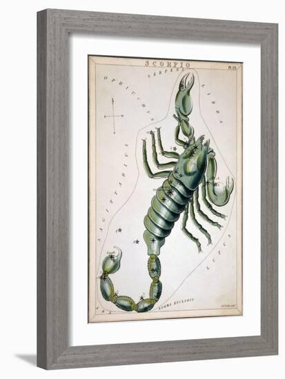 Constellation: Scorpio-Sidney Hall-Framed Giclee Print