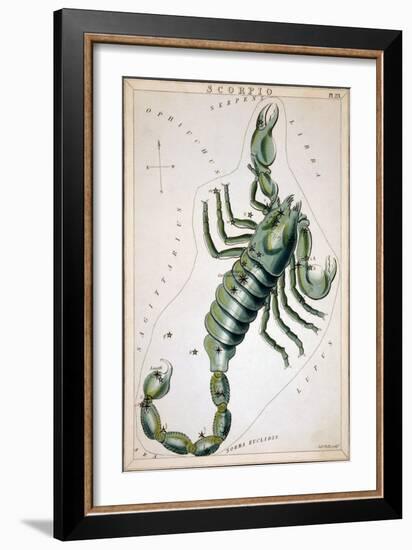 Constellation: Scorpio-Sidney Hall-Framed Giclee Print