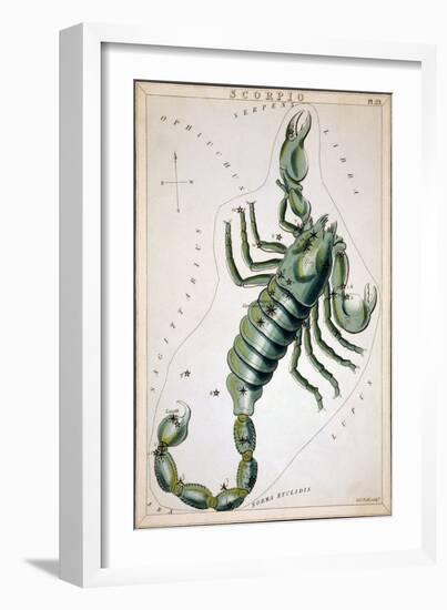 Constellation: Scorpio-Sidney Hall-Framed Giclee Print