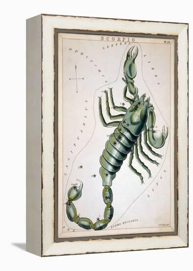 Constellation: Scorpio-Sidney Hall-Framed Premier Image Canvas