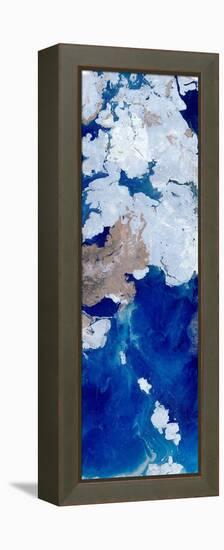 Constellation Triptych 1-Stella Chang-Framed Stretched Canvas