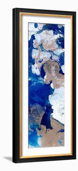 Constellation Triptych 2-Stella Chang-Framed Photo