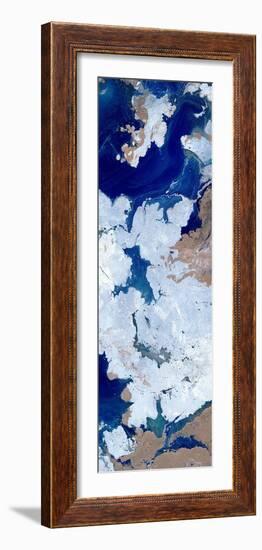 Constellation Triptych 3-Stella Chang-Framed Photo