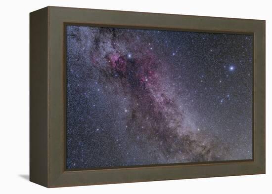 Constellations Cygnus and Lyra with Nearby Deep Sky Objects-null-Framed Premier Image Canvas