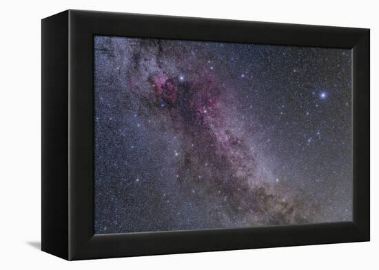 Constellations Cygnus and Lyra with Nearby Deep Sky Objects-null-Framed Premier Image Canvas