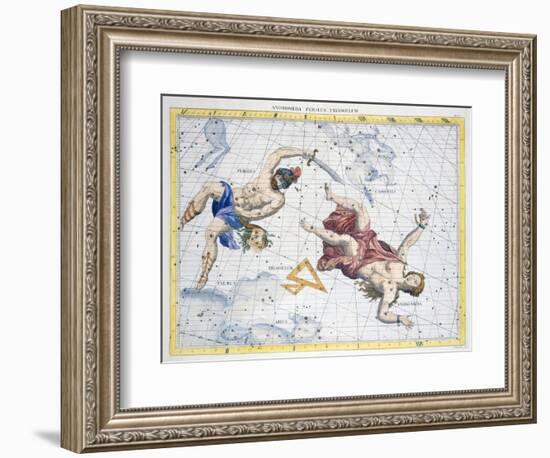 Constellations of Perseus and Andromeda, 1729-Unknown-Framed Giclee Print