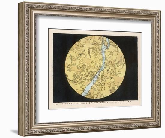 Constellations of the Northern Hemisphere-Charles F. Bunt-Framed Art Print