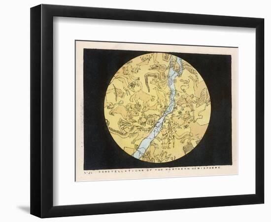 Constellations of the Northern Hemisphere-Charles F. Bunt-Framed Art Print