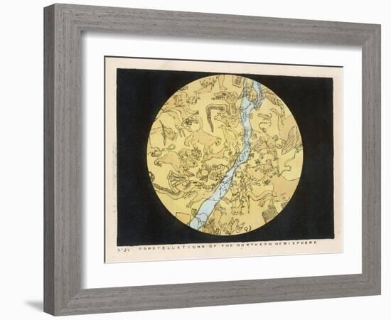 Constellations of the Northern Hemisphere-Charles F. Bunt-Framed Art Print