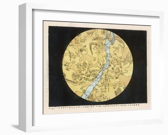 Constellations of the Northern Hemisphere-Charles F. Bunt-Framed Art Print