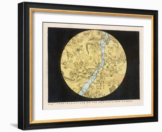 Constellations of the Northern Hemisphere-Charles F. Bunt-Framed Art Print