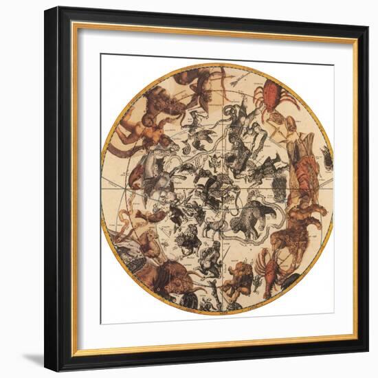 Constellations-Science Source-Framed Giclee Print