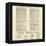 Constitution Document-null-Framed Stretched Canvas