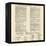 Constitution Document-null-Framed Stretched Canvas