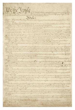 constitution of the united states 1787 art print constitutional