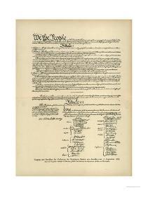 constitution of the united states giclee print artcom