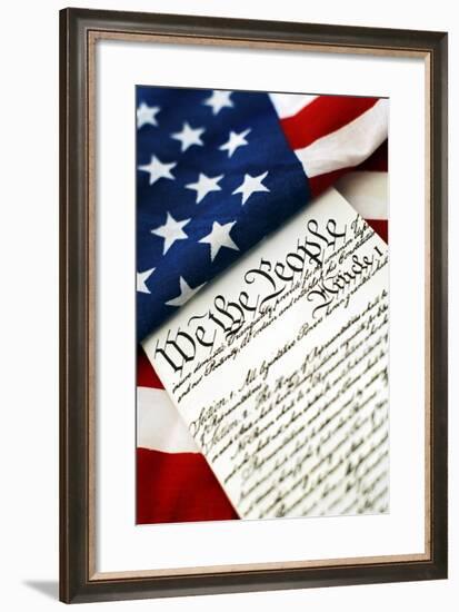 Constitution-milosluz-Framed Photographic Print