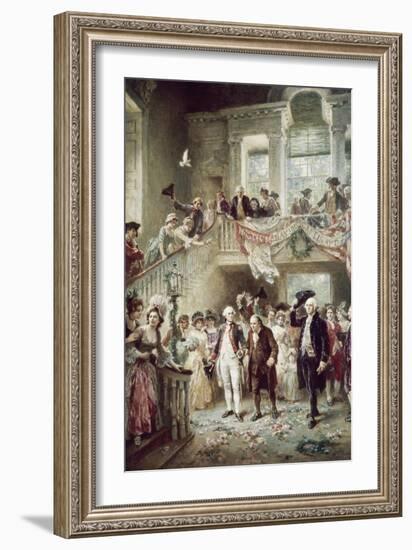 Constitutional Convention-Jean Leon Gerome Ferris-Framed Giclee Print