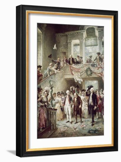 Constitutional Convention-Jean Leon Gerome Ferris-Framed Giclee Print