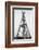 Constructing Seattle's Space Needle-null-Framed Photographic Print