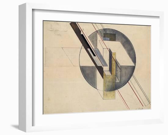 Construction, 1921-Gustav Klutsis-Framed Giclee Print