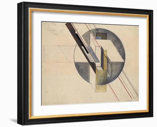 Construction, 1921-Gustav Klutsis-Framed Giclee Print