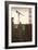 Construction Cranes and Liver Bird, Liverpool, Merseyside, England, UK-Paul McMullin-Framed Photo