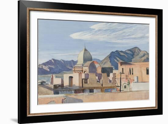 Construction In Mexico, 1946-Edward Hopper-Framed Giclee Print