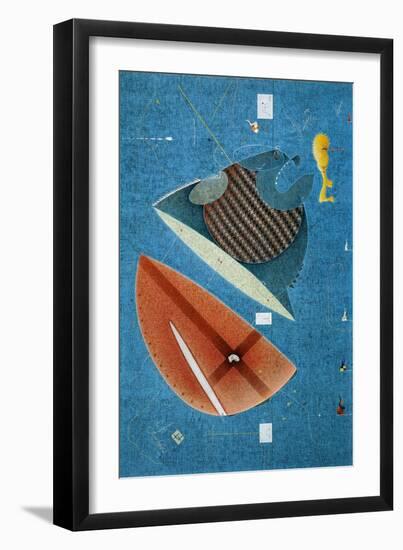 Construction of a Dream-Alexander Vorobyev-Framed Giclee Print