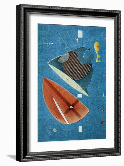 Construction of a Dream-Alexander Vorobyev-Framed Giclee Print