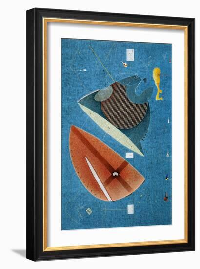 Construction of a Dream-Alexander Vorobyev-Framed Giclee Print