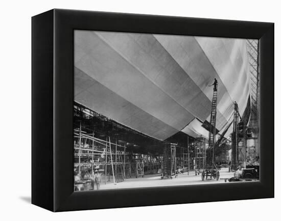 Construction of Airship-null-Framed Premier Image Canvas