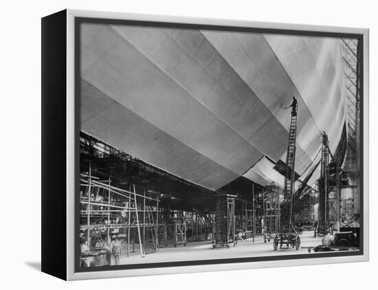 Construction of Airship-null-Framed Premier Image Canvas