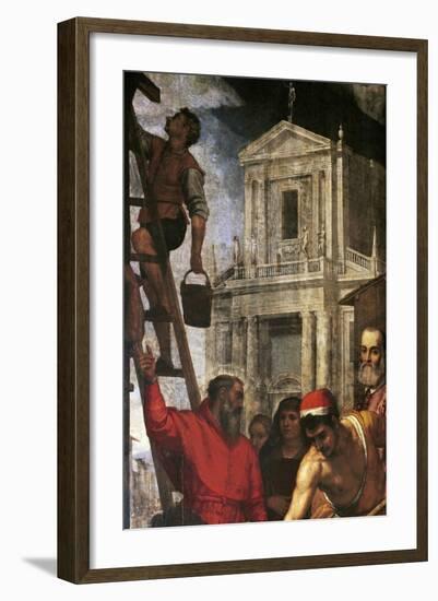 Construction of Church-null-Framed Giclee Print