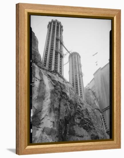 Construction of Hoover Dam-Dick Whittington Studio-Framed Premier Image Canvas