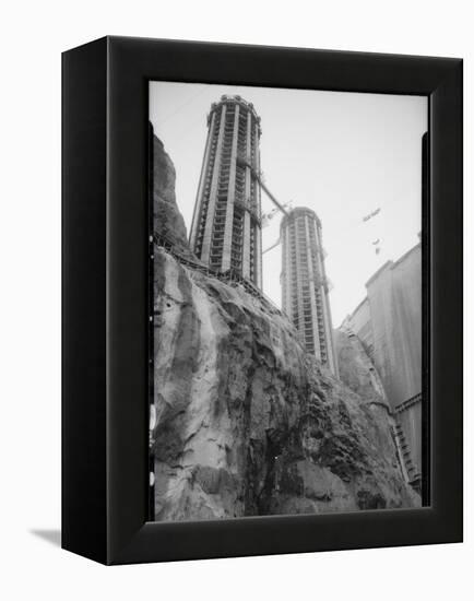 Construction of Hoover Dam-Dick Whittington Studio-Framed Premier Image Canvas