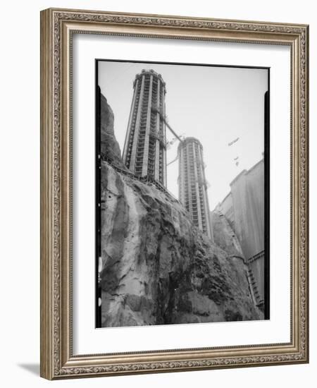 Construction of Hoover Dam-Dick Whittington Studio-Framed Photographic Print