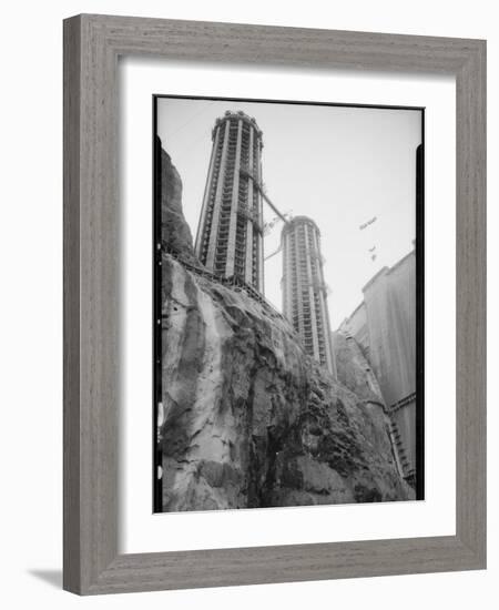 Construction of Hoover Dam-Dick Whittington Studio-Framed Photographic Print